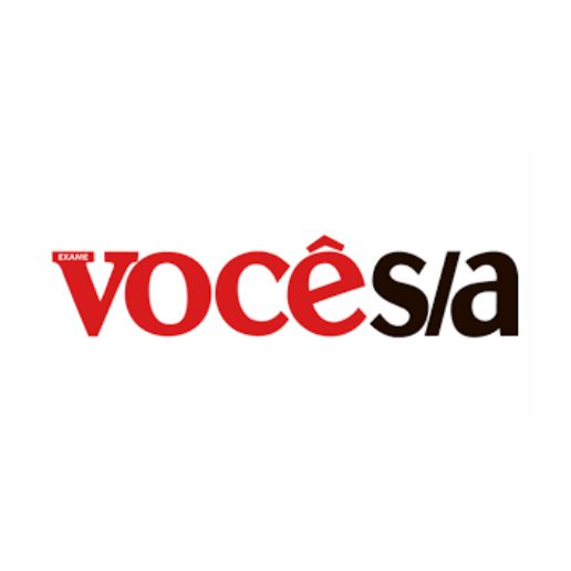 Logotipo Você S/A — veículo que entrevistou Gaya Machado, palestrante de oratória e ciência comportamental